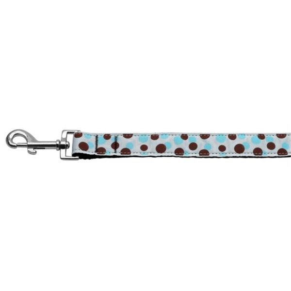 Unconditional Love Confetti Dots Nylon Collar Baby Blue 1 wide 6ft Lsh UN805073